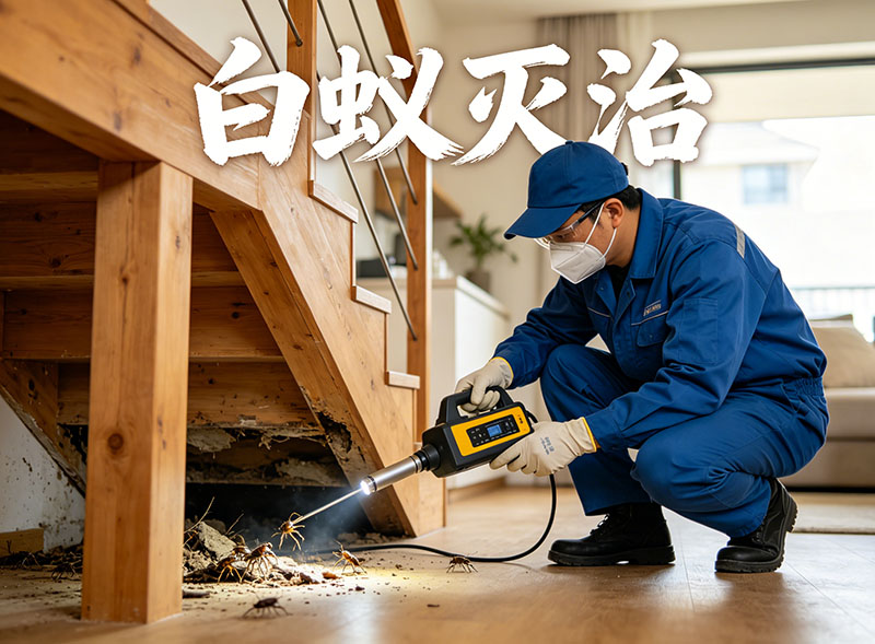 赣榆白蚁灭治服务｜专业消杀，筑牢建筑安全防线