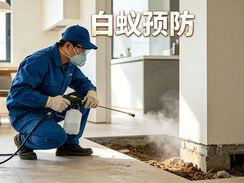 赣榆白蚁预防服务｜事前科学防护，杜绝蚁患滋生